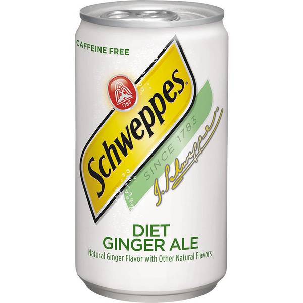 Diet Schweppes Ginger Ale Image Of Diet Schweppes Ginger Ale SKU: 126658