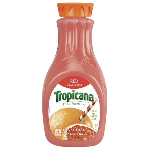 Tropicana Pure Premium Red Grapefruit Image Of Tropicana Pure Premium Red Grapefruit SKU: 129406