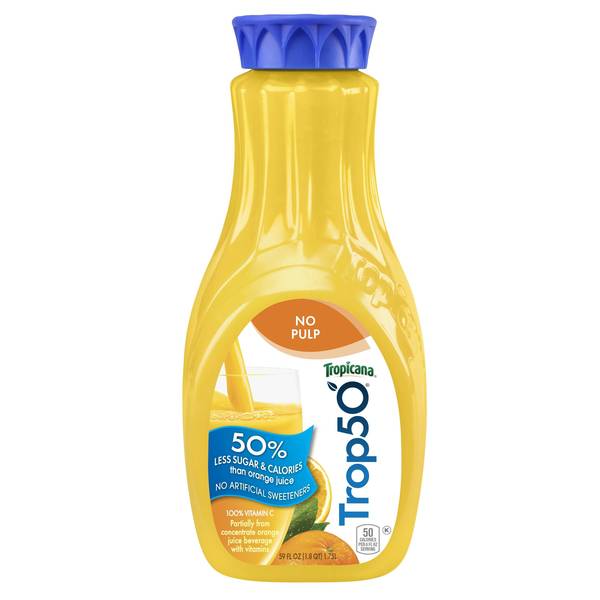 Trop 50 Orange Juice Image Of Trop 50 Orange Juice SKU: 129453
