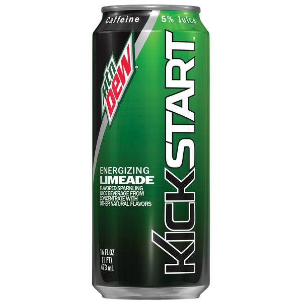 Mtn Dew Kickstart Limeade Image Of Mtn Dew Kickstart Limeade SKU: 142071