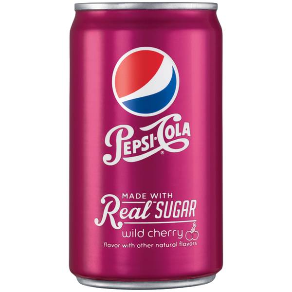 Pepsi Made With Real Sugar Wild Cherry Image Of Pepsi Made With Real Sugar Wild Cherry SKU: 143896