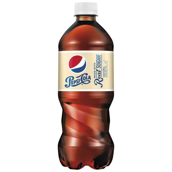 Pepsi Made With Real Sugar Vanilla Image Of Pepsi Made With Real Sugar Vanilla SKU: 143892