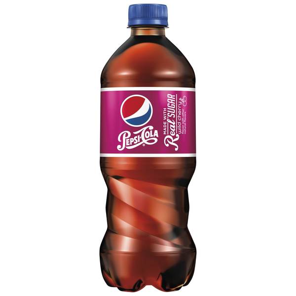 Pepsi Made With Real Sugar Wild Cherry Image Of Pepsi Made With Real Sugar Wild Cherry SKU: 143898