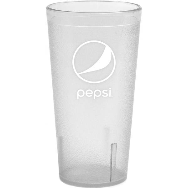 Clear Globe Plastic Tumbler Image Of Clear Globe Plastic Tumbler SKU: 144391
