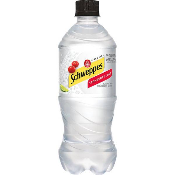 Schweppes Cranberry Lime Sparkling Water Image Of Schweppes Cranberry Lime Sparkling Water SKU: 148681