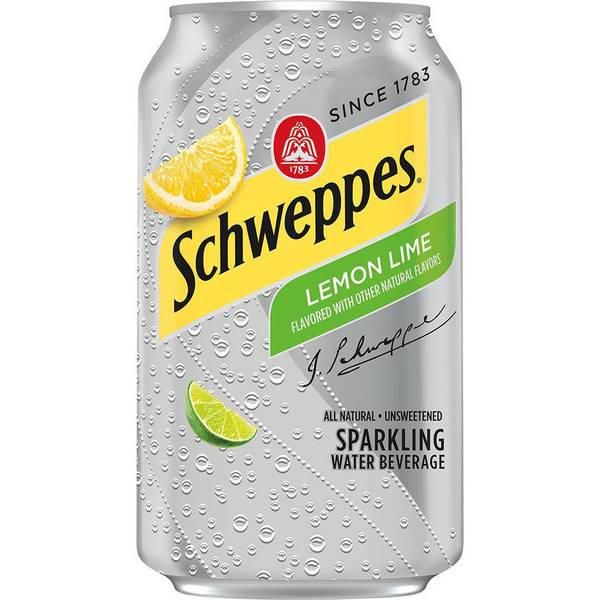 Schweppes Lemon Lime Sparkling Water (2/12 Packs) Image Of Schweppes Lemon Lime Sparkling Water (2/12 Packs) SKU: 152423