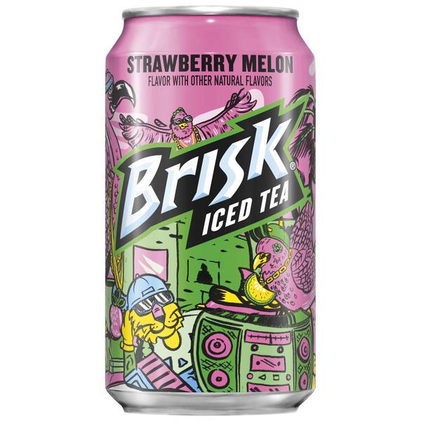 Brisk Iced Tea Strawberry Melon (2/12 Packs) Image Of Brisk Iced Tea Strawberry Melon (2/12 Packs) SKU: 159513