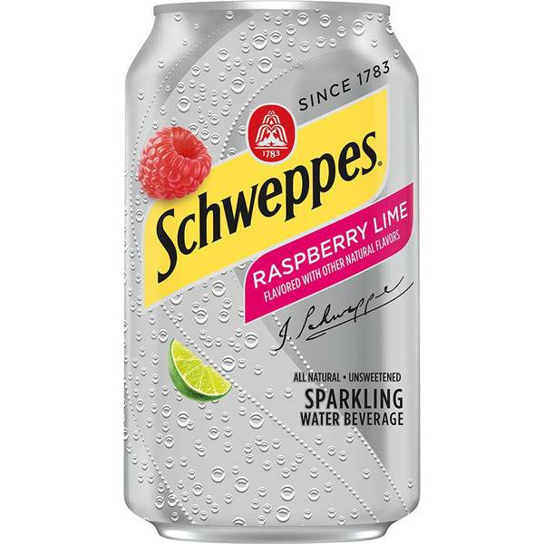 Schweppes Raspberry Lime Sparkling Water(3/8 Packs) Image Of Schweppes Raspberry Lime Sparkling Water(3/8 Packs) SKU: 159747