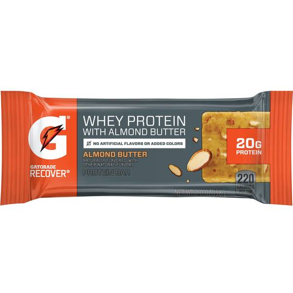Gatorade Whey Protein Bar with Almond Butter Image Of Gatorade Whey Protein Bar with Almond Butter SKU: 164698