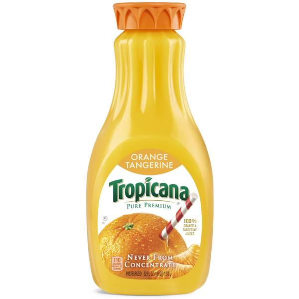 Tropicana Pure Premium Orange Tangerine Image Of Tropicana Pure Premium Orange Tangerine SKU: 168522