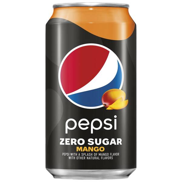 Pepsi Zero Sugar Mango Image Of Pepsi Zero Sugar Mango SKU: 197735