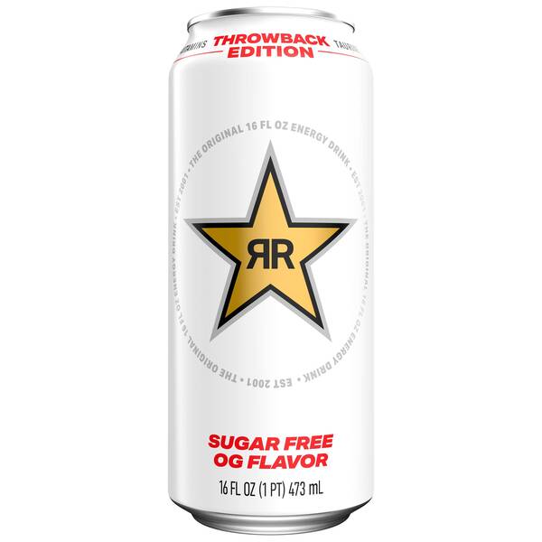 Rockstar Energy Sugar Free OG Flavor Image Of Rockstar Energy Sugar Free OG Flavor SKU: 202553