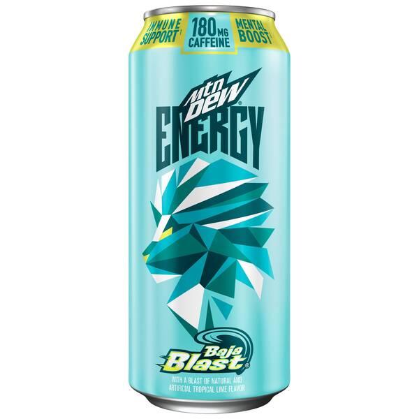 Mtn Dew Energy Baja Blast LTO Image Of Mtn Dew Energy Baja Blast LTO SKU: 208121