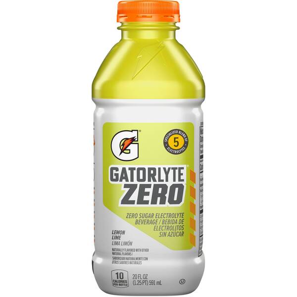 Gatorade Gatorlyte Lemon Lime Zero Image Of Gatorade Gatorlyte Lemon Lime Zero SKU: 209225