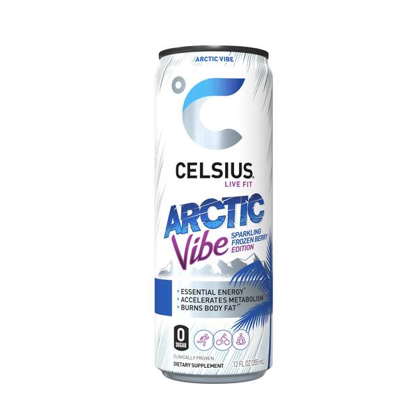 CELSIUS Sparkling Arctic Vibe Image Of CELSIUS Sparkling Arctic Vibe SKU: 320170