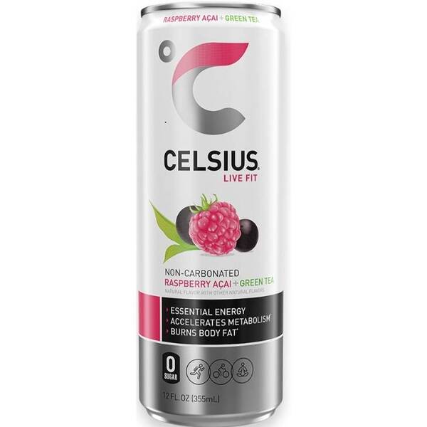 CELSIUS Raspberry Acai Green Tea Image Of CELSIUS Raspberry Acai Green Tea SKU: 320180