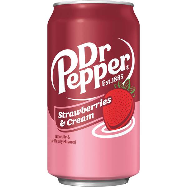 Dr Pepper Strawberries & Cream Image Of Dr Pepper Strawberries & Cream SKU: 320267