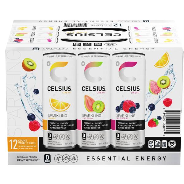 CELSIUS Variety Pack Image Of CELSIUS Variety Pack SKU: 322575