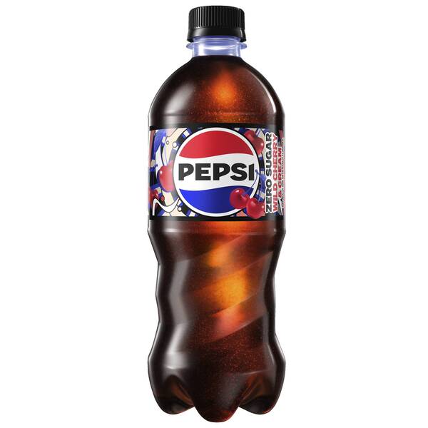 Pepsi Zero Sugar Wild Cherry and Cream LTO Image Of Pepsi Zero Sugar Wild Cherry and Cream LTO SKU: 325292