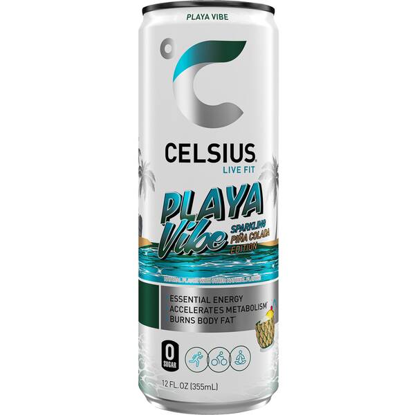 CELSIUS Sparkling Playa Vibe Image Of CELSIUS Sparkling Playa Vibe SKU: 325352