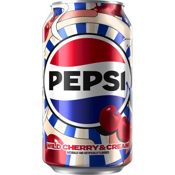 Pepsi Wild Cherry and Cream Image Of Pepsi Wild Cherry and Cream SKU: 325521
