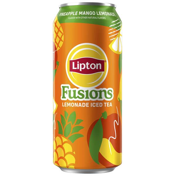 Lipton Fusions Pineapple Mango Lemonade Tea Image Of Lipton Fusions Pineapple Mango Lemonade Tea SKU: 325772