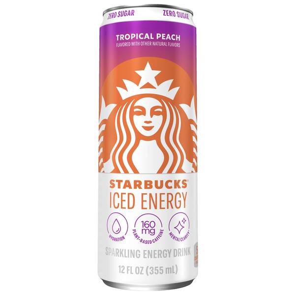 Starbucks Starbucks Iced Energy Durazno Tropical Lata de 12 fl oz — product image