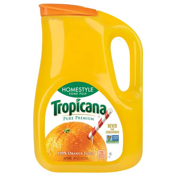 Tropicana Pure Premium Home Style Orange Juice Image Of Tropicana Pure Premium Home Style Orange Juice SKU: 129446