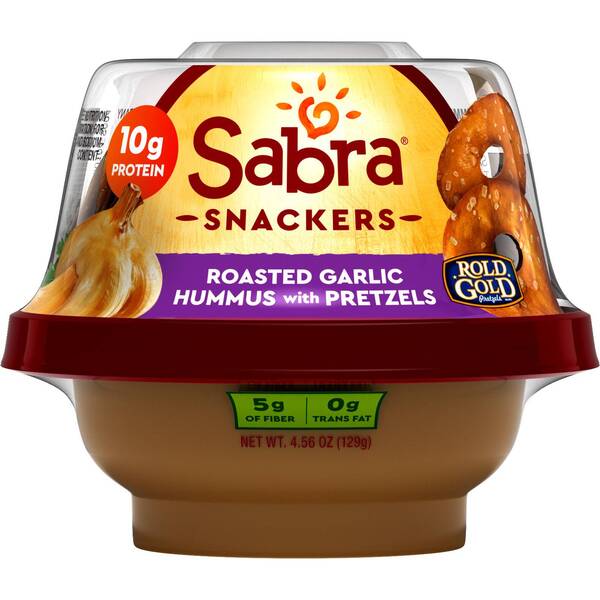 Sabra Roasted Garlic Hummus Image Of Sabra Roasted Garlic Hummus SKU: 132039