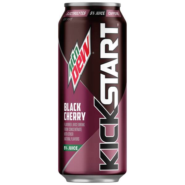 Mountain Dew Kickstart Black Cherry Image Of Mountain Dew Kickstart Black Cherry SKU: 142070