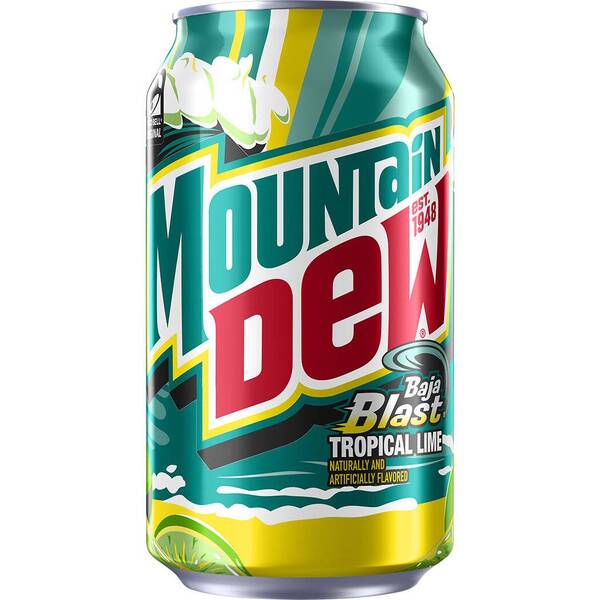 Mountain Dew Baja Blast Image Of Mountain Dew Baja Blast SKU: 145310