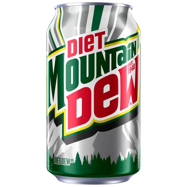 Diet Mountain Dew (24pk Cube) Image Of Diet Mountain Dew (24pk Cube) SKU: 19117