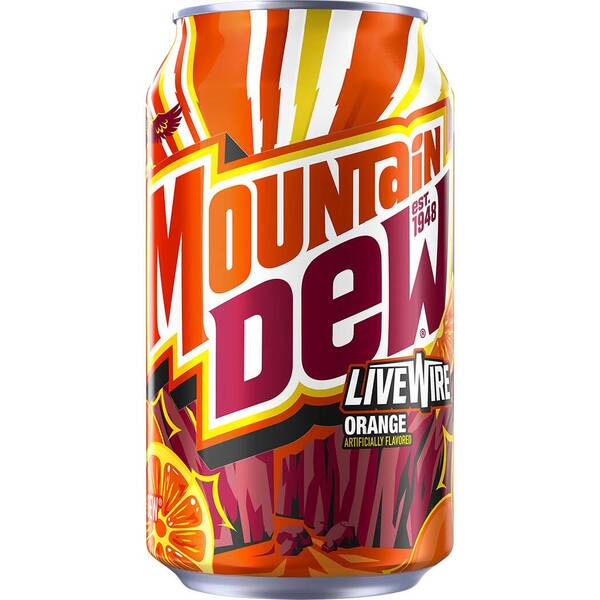 Mountain Dew Live Wire (2/12 Packs) Image Of Mountain Dew Live Wire (2/12 Packs) SKU: 85332