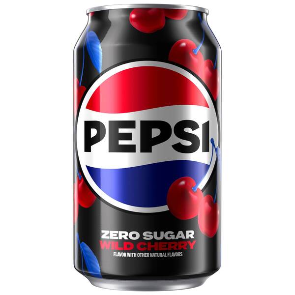 Pepsi Zero Sugar Wild Cherry (2/12 Packs) Image Of Pepsi Zero Sugar Wild Cherry (2/12 Packs) SKU: 165355