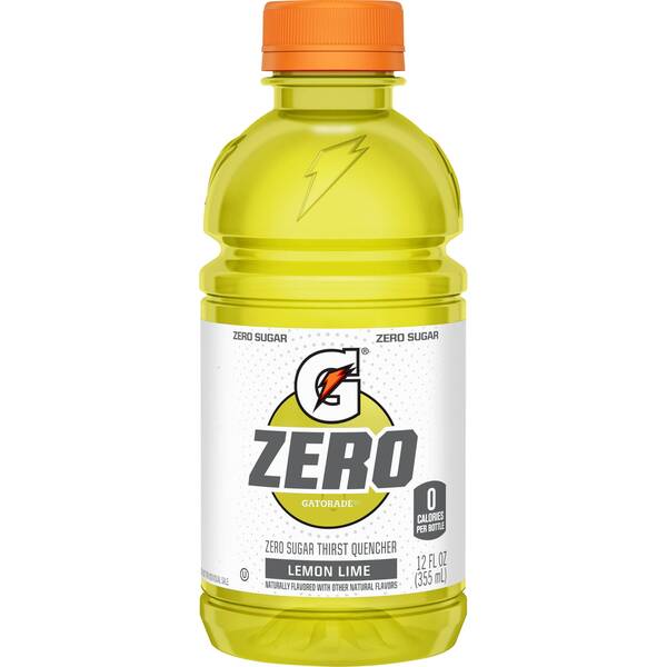 Gatorade Zero Lemon Lime Image Of Gatorade Zero Lemon Lime SKU: 168879
