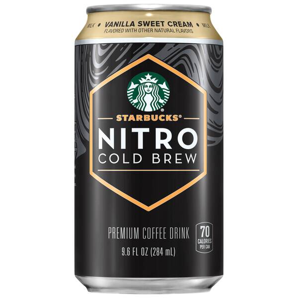 Starbucks Nitro Cold Brew Vanilla Sweet Cream Image Of Starbucks Nitro Cold Brew Vanilla Sweet Cream SKU: 174231