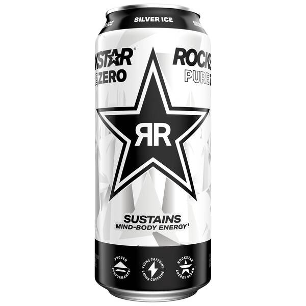 Rockstar Pure Zero Silver Ice Image Of Rockstar Pure Zero Silver Ice SKU: 197261