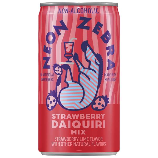 Neon Zebra Strawberry Daiquiri Mix Image Of Neon Zebra Strawberry Daiquiri Mix SKU: 197694