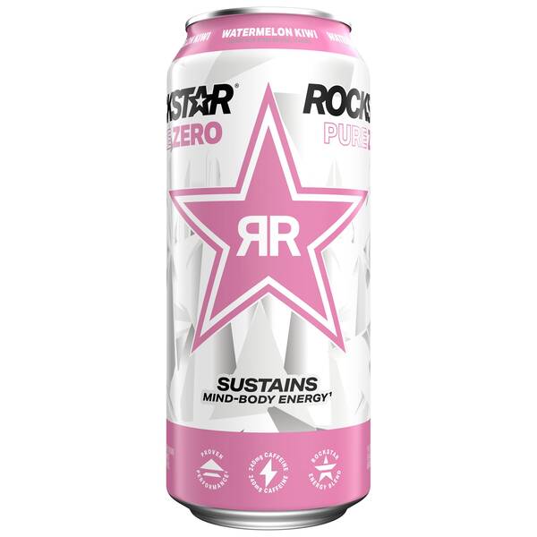 Rockstar Pure Zero Watermelon Kiwi Image Of Rockstar Pure Zero Watermelon Kiwi SKU: 198938