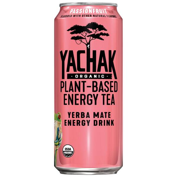 Yachak Organic Yerba Mate Passion Fruit Image Of Yachak Organic Yerba Mate Passion Fruit SKU: 201352