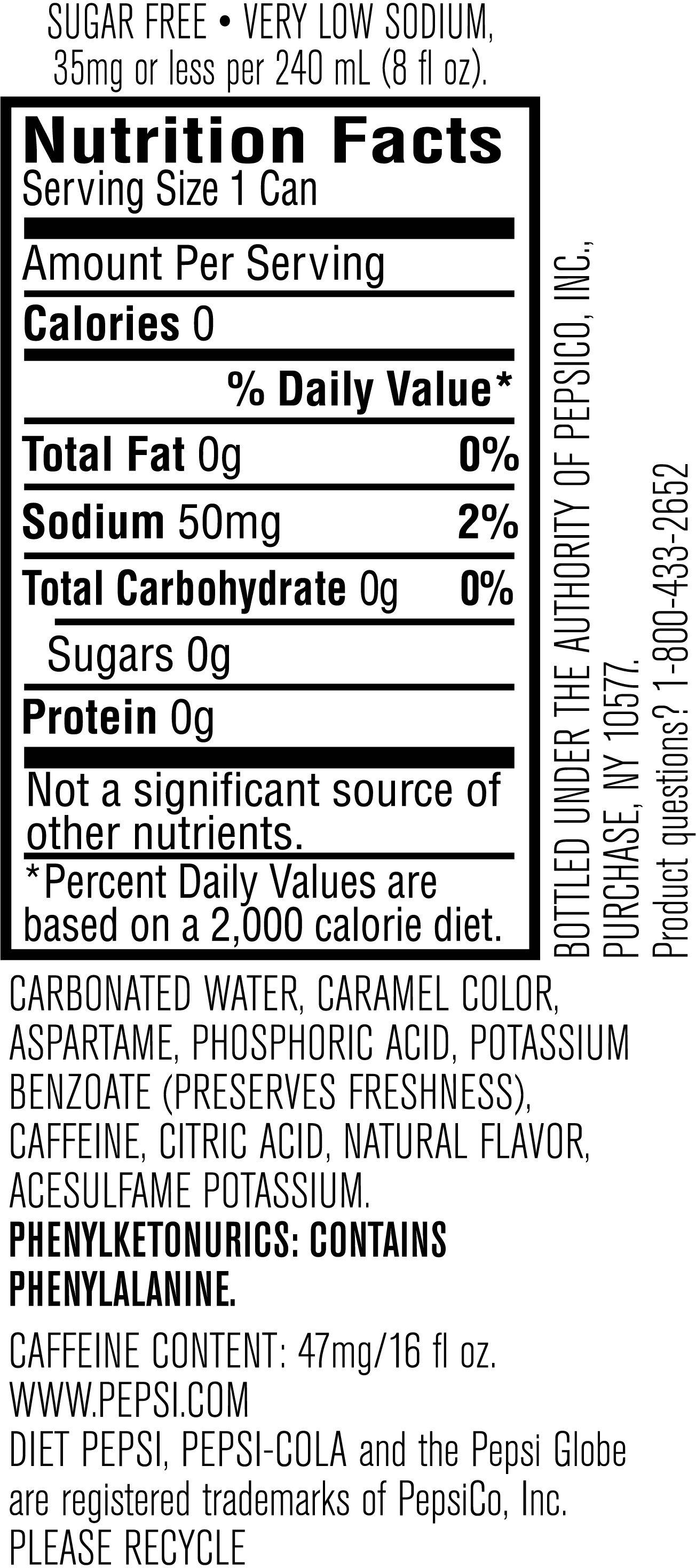Diet Pepsi Soft Drinks BEVERAGES PepsiCo Partners