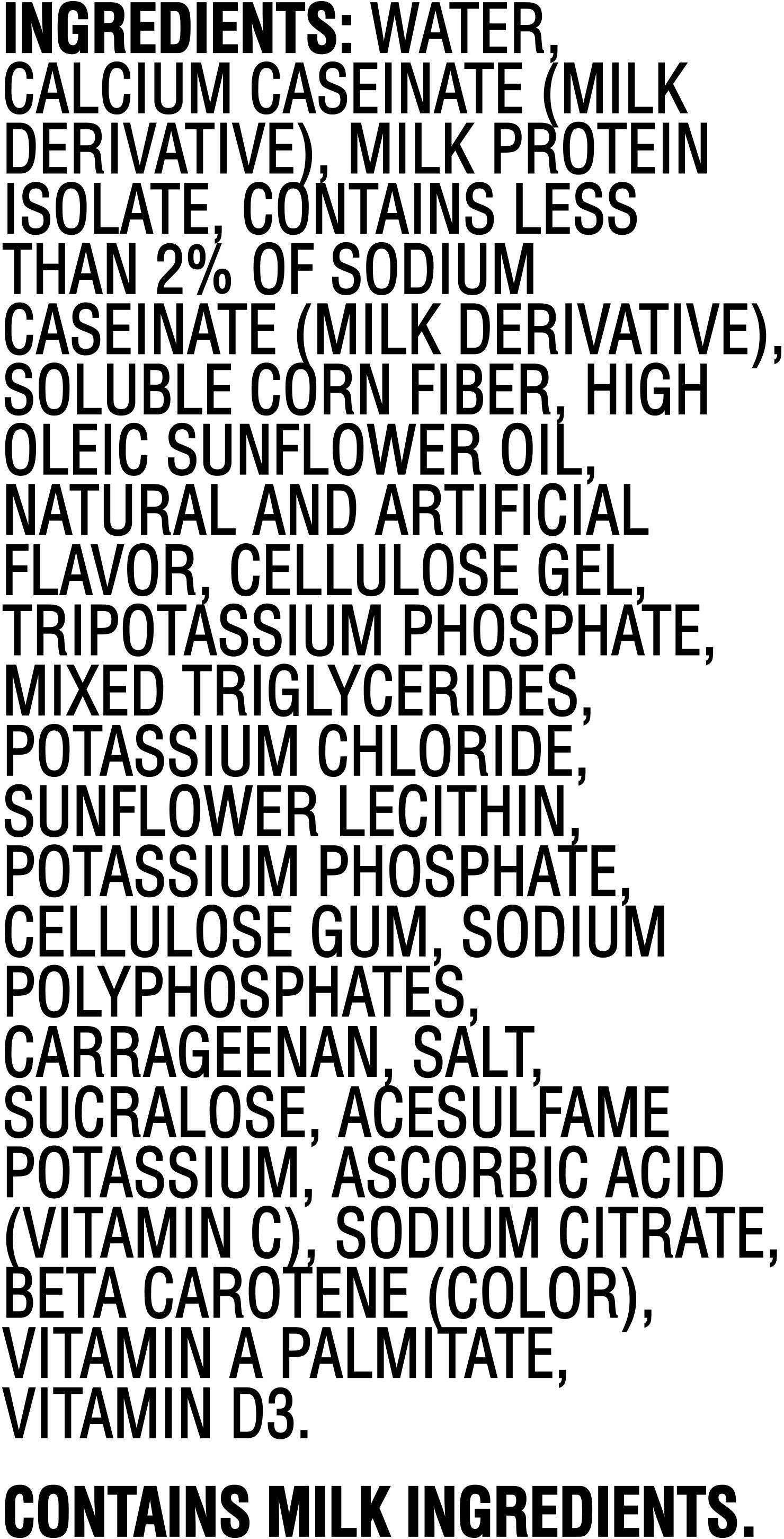 Image describing nutrition information for product Muscle Milk Genuine Strawberries 'N Crème