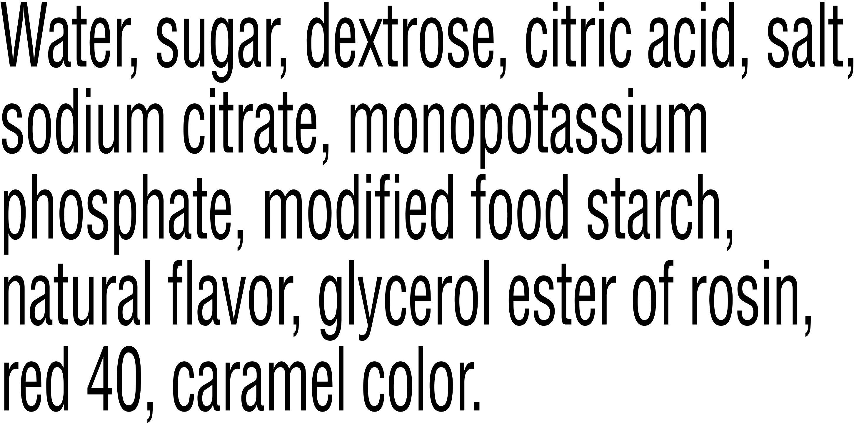 Image describing nutrition information for product Gatorade Fruit Punch