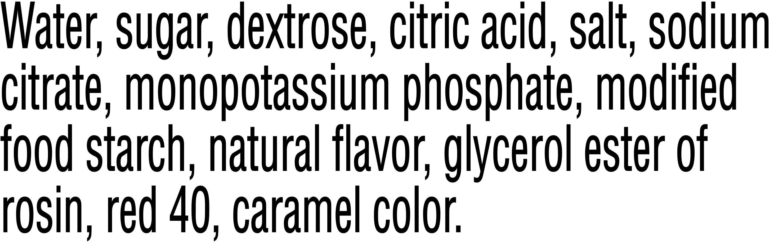 Image describing nutrition information for product Gatorade Fruit Punch