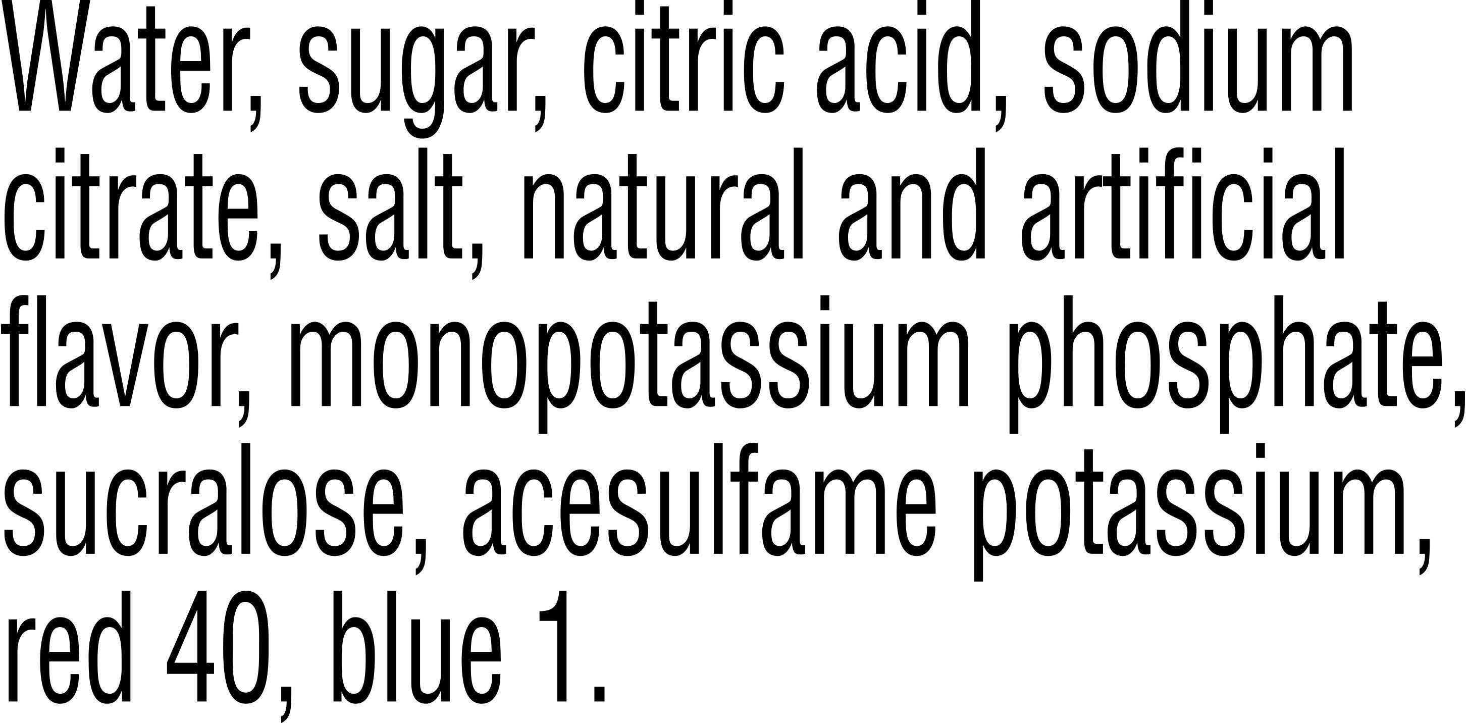 Image describing nutrition information for product Gatorade G2 Grape