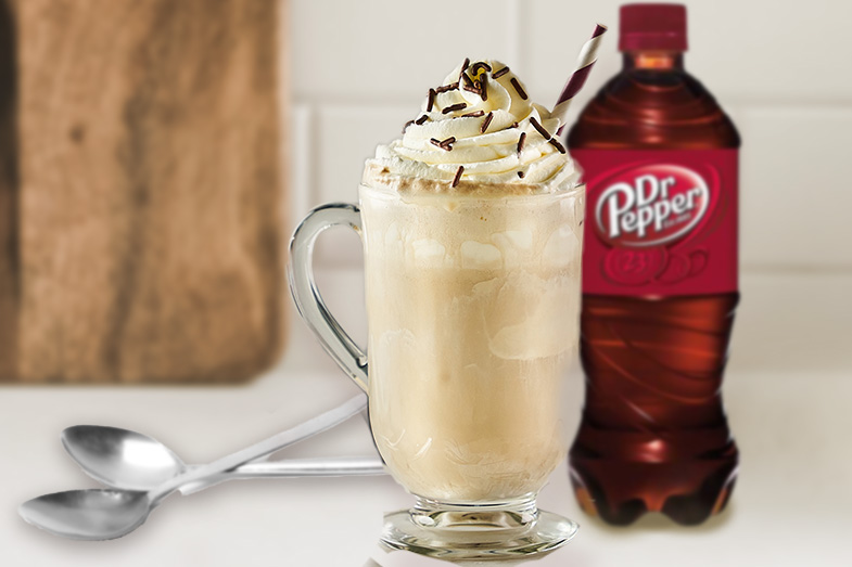 Dr Pepper Coffee Float decoration image