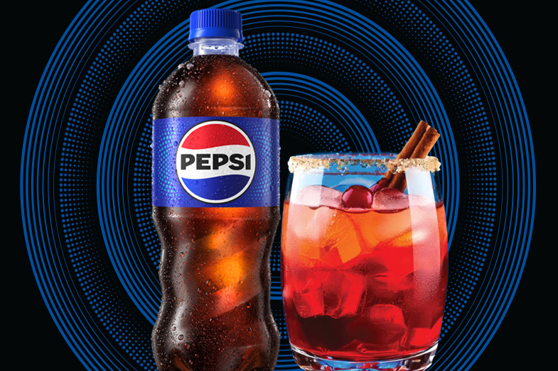 Pepsi Bourbon Blush decoration image