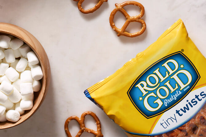 S'mores Treats with ROLD GOLD® Pretzels decoration image